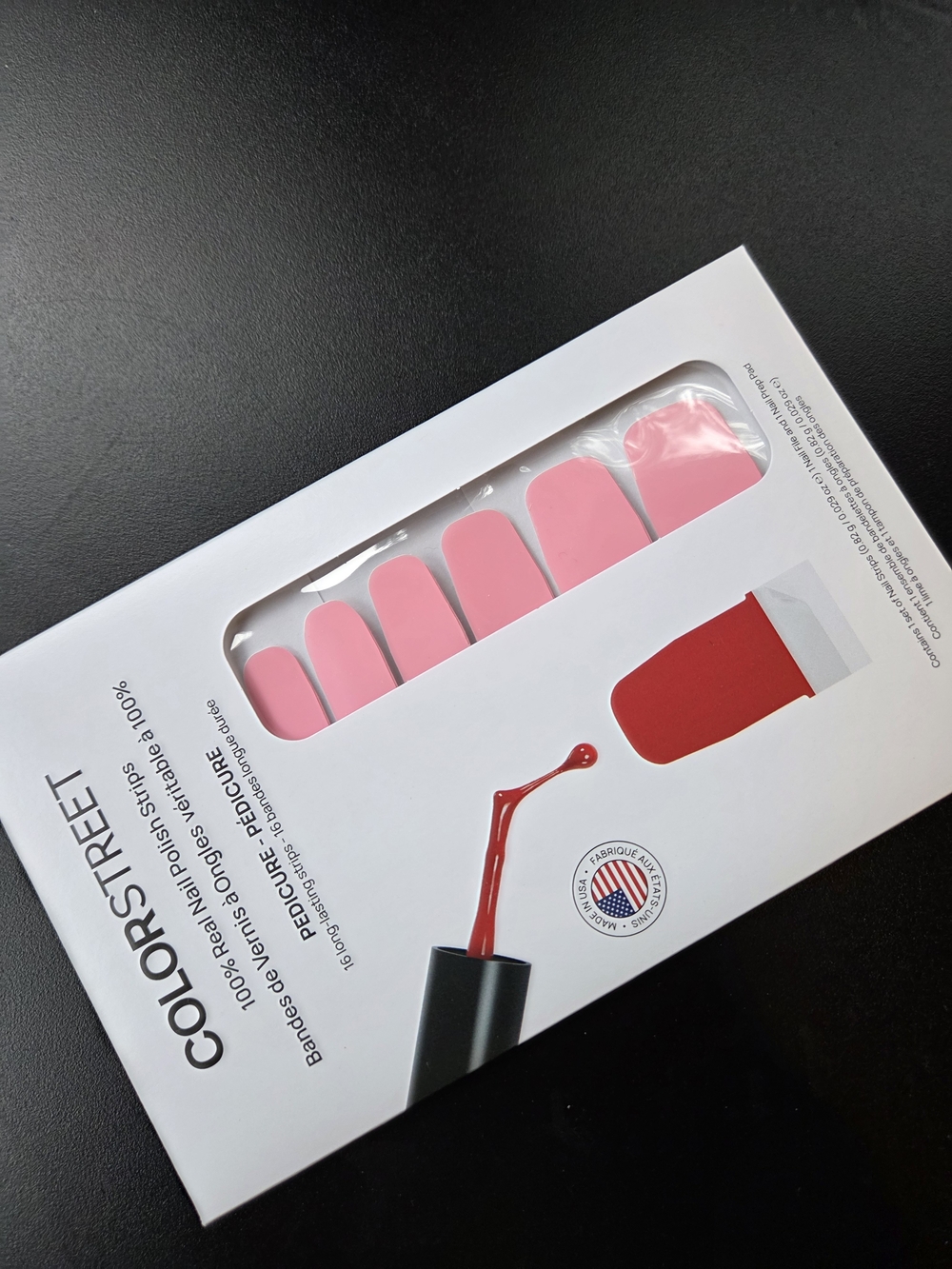 Color Street Flamingo Float Pedicure